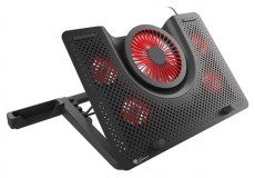 Genesis Oxid 550 17,3" LED-es 5 ventilátoros fekete-piros notebook hűtőpad Egyéb - Nem forgalmazzuk ! - 398686