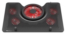 Genesis Oxid 550 17,3" LED-es 5 ventilátoros fekete-piros notebook hűtőpad Egyéb - Nem forgalmazzuk ! - 398686