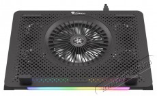 Genesis Oxid 450 RGB 15,6" fekete notebook hűtőpad Egyéb - Nem forgalmazzuk ! - 386834
