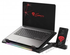 Genesis Oxid 450 RGB 15,6" fekete notebook hűtőpad Egyéb - Nem forgalmazzuk ! - 386834