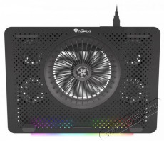 Genesis Oxid 450 RGB 15,6" fekete notebook hűtőpad Egyéb - Nem forgalmazzuk ! - 386834
