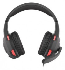 Genesis Radon 200 7.1 USB fekete-piros gamer headset Mobil / Kommunikáció / Smart - Mobiltelefon kiegészítő / tok - Headset - 404879