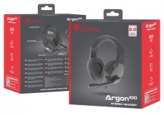 Genesis Argon 100 fekete gamer headset Mobil / Kommunikáció / Smart - Mobiltelefon kiegészítő / tok - Headset - 427362
