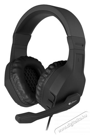 Genesis Argon 200 2.0 fekete gamer headset Audio-Video / Hifi / Multim&eacute;dia - F&uuml;l &eacute;s Fejhallgat&oacute;k - Fejhallgat&oacute; mikrofonnal / headset - 477832