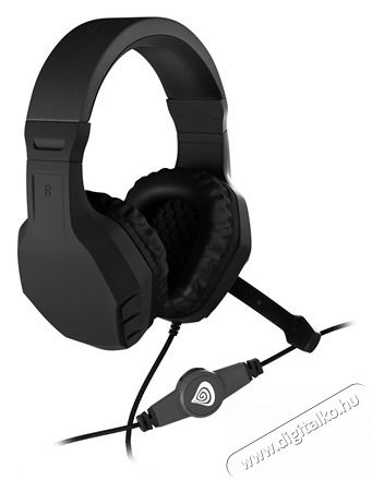 Genesis Argon 200 2.0 fekete gamer headset Audio-Video / Hifi / Multim&eacute;dia - F&uuml;l &eacute;s Fejhallgat&oacute;k - Fejhallgat&oacute; mikrofonnal / headset - 477832