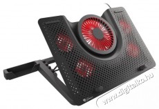 Genesis OXID 550, 15,6 - 17,3, alumínium test Iroda és számítástechnika - Notebook kiegészítő - USB laptop hűtő - 503347