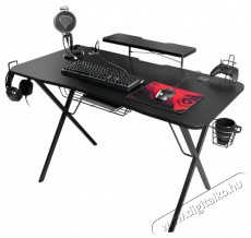 Genesis HOLM 300 - RGB, 120 x 60cm gamer asztal Iroda &eacute;s sz&aacute;m&iacute;t&aacute;stechnika - Egy&eacute;b sz&aacute;m&iacute;t&aacute;stechnikai term&eacute;k - 530756