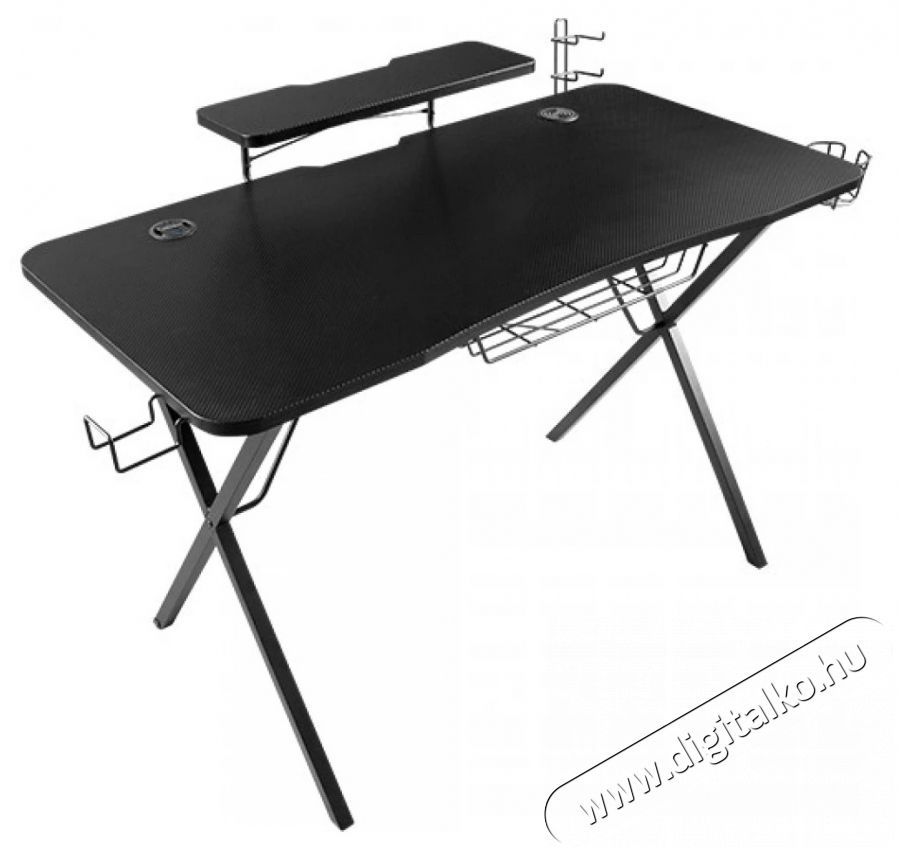 Genesis HOLM 300 - RGB, 120 x 60cm gamer asztal Iroda &eacute;s sz&aacute;m&iacute;t&aacute;stechnika - Egy&eacute;b sz&aacute;m&iacute;t&aacute;stechnikai term&eacute;k - 530756