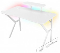 Genesis HOLM 320 - RGB, feh&eacute;r, 120 x 60cm gamer asztal - Iroda &eacute;s sz&aacute;m&iacute;t&aacute;stechnika - Egy&eacute;b sz&aacute;m&iacute;t&aacute;stechnikai term&eacute;k - 530749