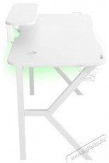 Genesis HOLM 320 - RGB, feh&eacute;r, 120 x 60cm gamer asztal Iroda &eacute;s sz&aacute;m&iacute;t&aacute;stechnika - Egy&eacute;b sz&aacute;m&iacute;t&aacute;stechnikai term&eacute;k - 530749