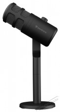 Genesis Radium 350D mikrofon, Dynamic, Kardioid karakterisztika, Fix &aacute;llv&aacute;ny, USB-C csatlakoz&oacute;, 60-14 000 Hz frekvencia&aacute;tvitel, 48 dB &eacute;rz&eacute;kenys&eacute;g, 250 cm k&aacute;belhossz, Fekete Fot&oacute;-Vide&oacute; kieg&eacute;sz&iacute;tők - Mikrofon - &Eacute;nek &eacute;s hangszer mikrofon - 534298