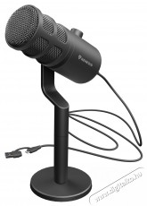 Genesis Radium 350D mikrofon, Dynamic, Kardioid karakterisztika, Fix &aacute;llv&aacute;ny, USB-C csatlakoz&oacute;, 60-14 000 Hz frekvencia&aacute;tvitel, 48 dB &eacute;rz&eacute;kenys&eacute;g, 250 cm k&aacute;belhossz, Fekete Fot&oacute;-Vide&oacute; kieg&eacute;sz&iacute;tők - Mikrofon - &Eacute;nek &eacute;s hangszer mikrofon - 534298