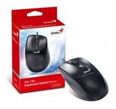 Genius DX-150 USB fekete egér Iroda és számítástechnika - Egér - Vezetékes egér - 341342