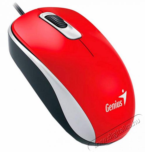 Genius DX 110 USB egér - piros/fekete Iroda és számítástechnika - Egér - Vezetékes egér - 311598