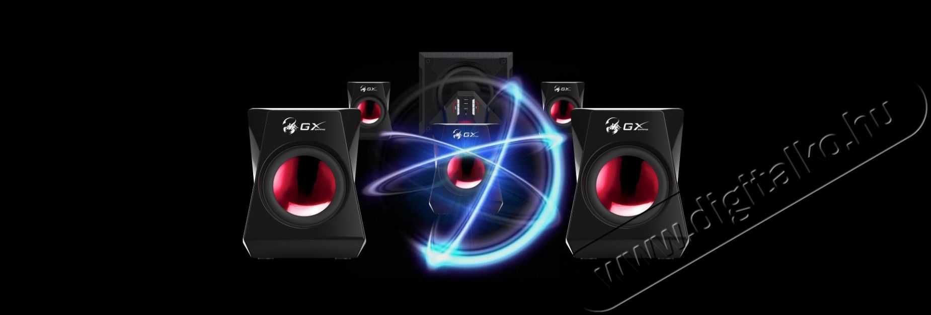 Genius Genius SW-G5.1 3500 Hangfal szett 5.1 Audio-Video / Hifi / Multim&eacute;dia - Hangfal - Hangfalszett - Hangfalszett - 343087