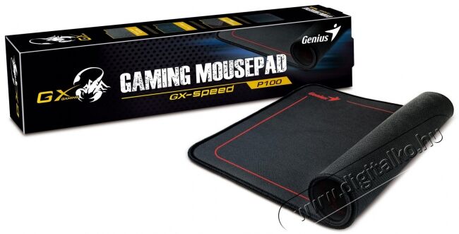 Genius GX-SPEED P100 gamer egérpad Iroda és számítástechnika - Egér - Egérpad - 367537