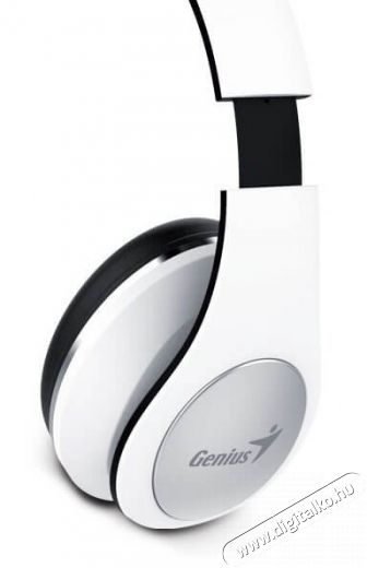 Genius HS-935BT összehajtható mikrofonos Bluetooth fejhallgató (31710199101) - fehér Audio-Video / Hifi / Multimédia - Fül és Fejhallgatók - Fejhallgató mikrofonnal / headset - 336361