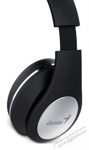 Genius HS-935BT összehajtható fekete mikrofonos Bluetooth fejhallgató Audio-Video / Hifi / Multimédia - Fül és Fejhallgatók - Fejhallgató mikrofonnal / headset - 336362