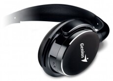 Genius HS-940BT mikrofonos Bluetooth fejhallgató (31710198100) - fekete Audio-Video / Hifi / Multimédia - Fül és Fejhallgatók - Fejhallgató mikrofonnal / headset - 336364
