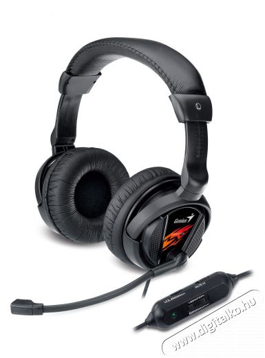 Genius HS-G500V Jack Gamer headset Audio-Video / Hifi / Multimédia - Fül és Fejhallgatók - Fejhallgató mikrofonnal / headset - 311631