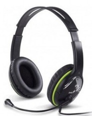 Genius HS-M400A headset - zöld Audio-Video / Hifi / Multimédia - Fül és Fejhallgatók - Fejhallgató mikrofonnal / headset - 311637