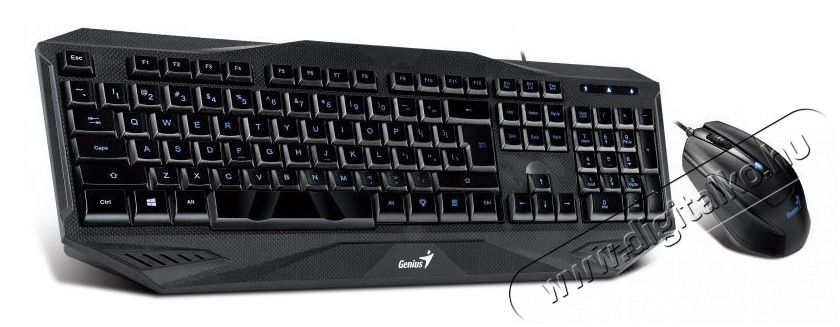 Genius KM-G230 USB Gamer billentyűzet HU + egér Iroda és számítástechnika - Billentyűzet / billentyűzet szett - Vezetékes - 311653