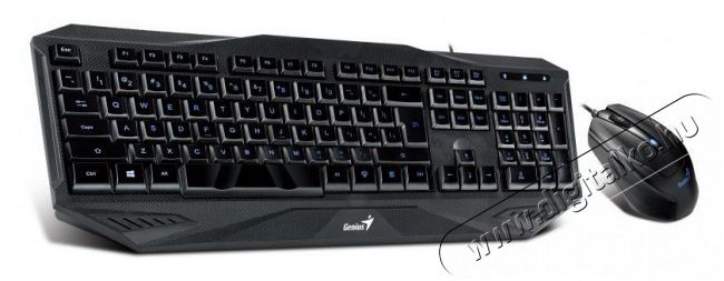 Genius KM-G230 USB Gamer billentyűzet HU + egér Iroda és számítástechnika - Billentyűzet / billentyűzet szett - Vezetékes - 311653