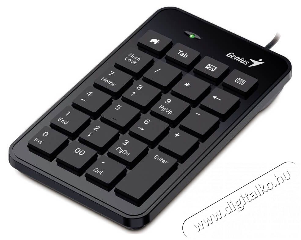 Genius Numpad i120 USB numerikus billentyűzet Iroda és számítástechnika - Billentyűzet / billentyűzet szett - Vezetékes - 319418