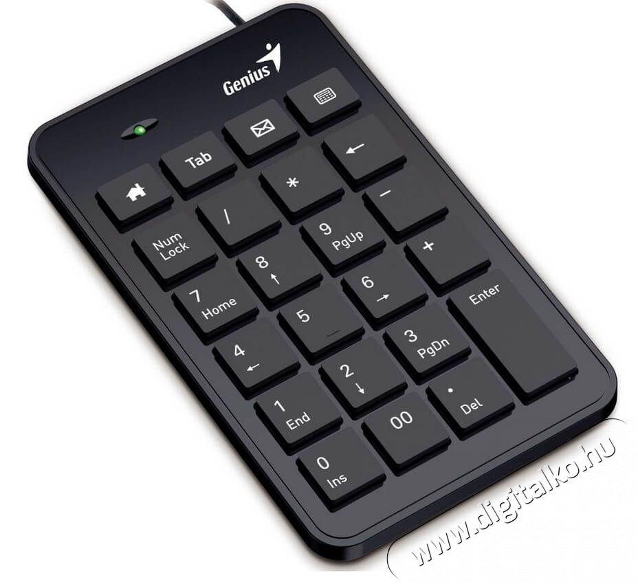 Genius Numpad i120 USB numerikus billentyűzet Iroda és számítástechnika - Billentyűzet / billentyűzet szett - Vezetékes - 319418
