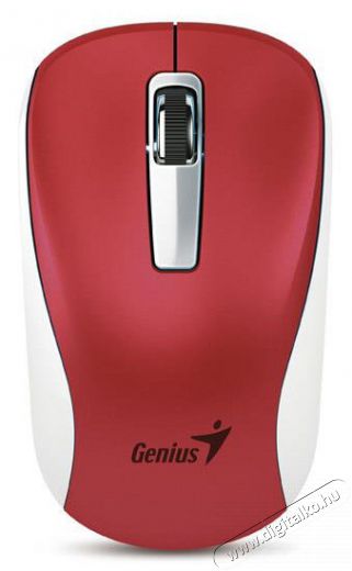 Genius NX-7010 BlueEye vezeték nélküli egér -fehér/piros Iroda és számítástechnika - Egér - Vezeték nélküli egér - 367548