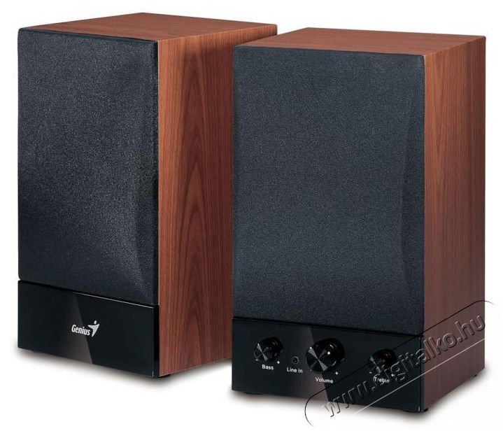 Genius SP-HF1250B 2.0 jack 40W fa hangszóró Iroda és számítástechnika - PC hangszóró / hangfal - 311685