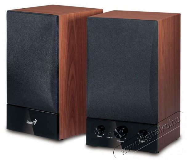Genius SP-HF1250B 2.0 jack 40W fa hangszóró Iroda és számítástechnika - PC hangszóró / hangfal - 311685