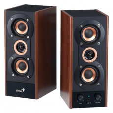 Genius SP-HF800A 2.0 jack 20W hangszóró - fa mintázatú Iroda és számítástechnika - PC hangszóró / hangfal - 311691