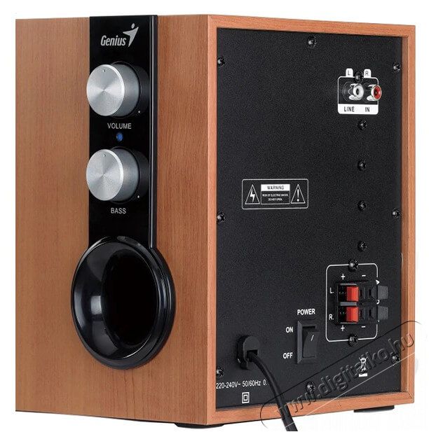 Genius SW-HF1205 II 2.1 jack 32W - hangszóró Iroda és számítástechnika - PC hangszóró / hangfal - 367563