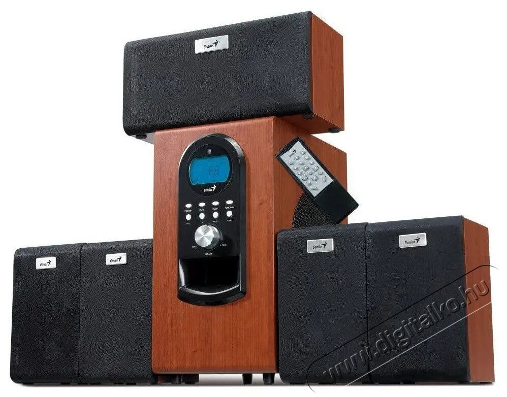 Genius SW-HF5.1 6000 II fa hangszóró Iroda és számítástechnika - PC hangszóró / hangfal - 367528
