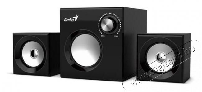 Genius SW-2.1 370 8W hangszóró - fekete Iroda és számítástechnika - PC hangszóró / hangfal - 311700