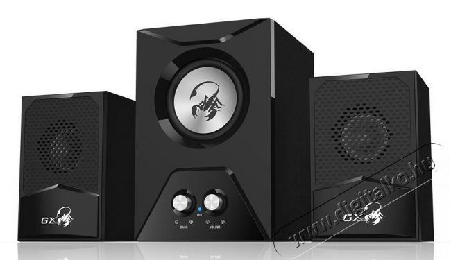 Genius SW-G2.1 500 hangszóró (31730003401) - fekete Iroda és számítástechnika - PC hangszóró / hangfal - 337102