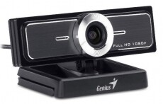 Genius Widecam F100 1080p fekete webkamera Iroda és számítástechnika - Webkamera - 367551