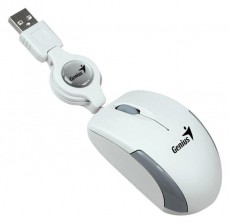Genius MicroTraveler v2 USB notebook egér - fehér Egyéb - Nem forgalmazzuk ! - 317617