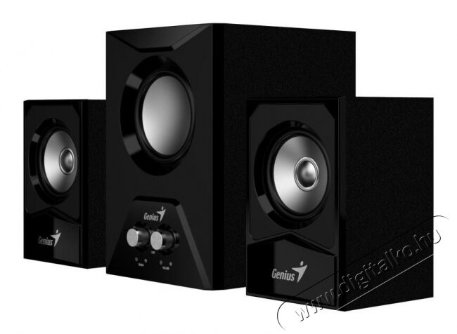 Genius SW-2.1 385 15W fekete hangszóró Iroda és számítástechnika - PC hangszóró / hangfal - 341349