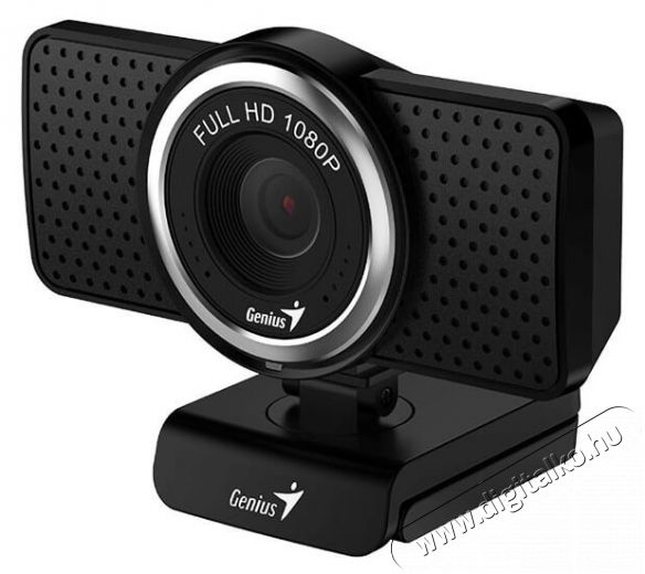 Genius Ecam 8000 1080p fekete webkamera Iroda és számítástechnika - Webkamera - 367561