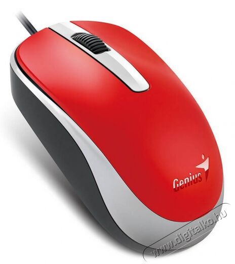 Genius MOUSE DX-120 USB - piros Iroda és számítástechnika - Egér - Vezetékes egér - 333616