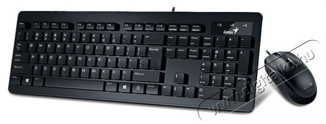 Genius SlimStar C130 USB billentyűzet HU + egér Iroda és számítástechnika - Billentyűzet / billentyűzet szett - Vezetékes - 342217