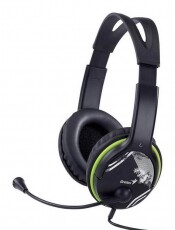 Genius HS-400A jack zöld headset Audio-Video / Hifi / Multimédia - Fül és Fejhallgatók - Fejhallgató mikrofonnal / headset - 336360