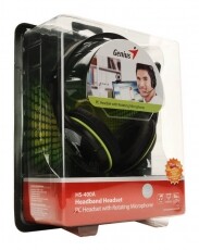 Genius HS-400A jack zöld headset Audio-Video / Hifi / Multimédia - Fül és Fejhallgatók - Fejhallgató mikrofonnal / headset - 336360