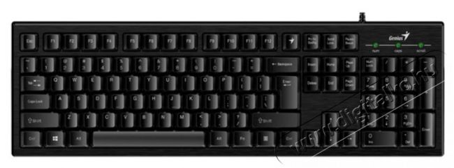 Genius KB-101 HUN USB Smart billentyűzet - fekete  Iroda és számítástechnika - Billentyűzet / billentyűzet szett - Vezetékes - 379600