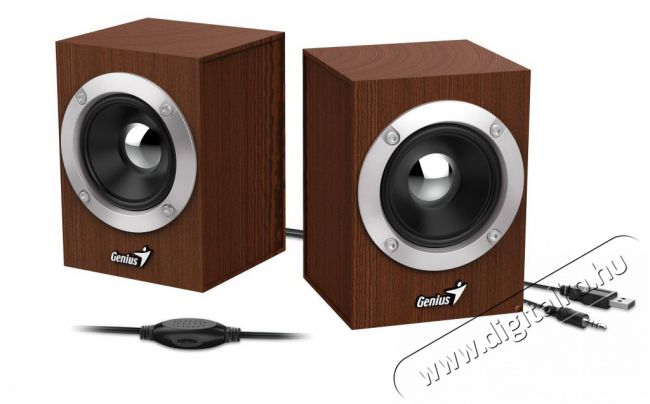 Genius SP-HF280 fa hangszóró Iroda és számítástechnika - PC hangszóró / hangfal - 379607