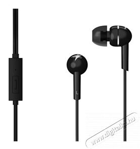 Genius HS-M300 mikrofonos fekete fülhallgató Audio-Video / Hifi / Multimédia - Fül és Fejhallgatók - Fülhallgató mikrofonnal / headset - 384922