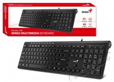 Genius SLIM STAR 230 USB BILLENTYŰZET Iroda és számítástechnika - Billentyűzet / billentyűzet szett - Vezetékes - 374095