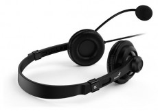 Genius HS-230U USB fekete headset Audio-Video / Hifi / Multimédia - Fül és Fejhallgatók - Fejhallgató mikrofonnal / headset - 442464